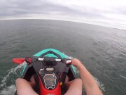 First time jet skiing (NAKED!!)
