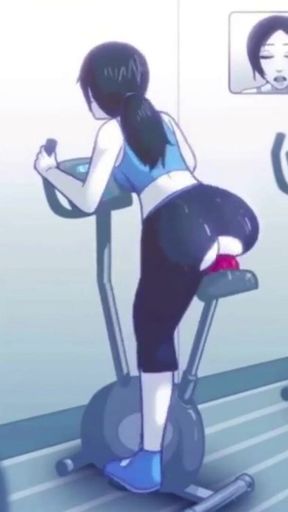 Memorable moment from &quot;2D Cartoon - Workout Creampie and Wet Pussy (Uncensored)&quot;