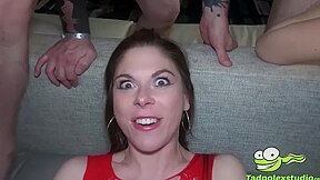 Alice Maze - Seven More Babes In Nasty Orgy Filled With Domination