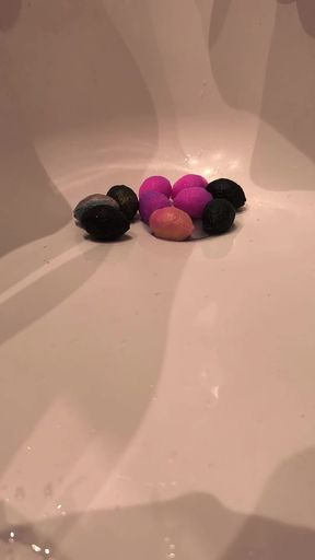 Alien egg birthing fantasy with a twist