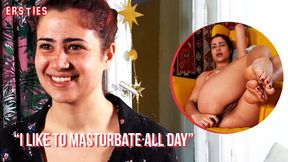 Barcelona babe craves raw anal&#x1F44C; play &mdash;  fingers herself &mdash;  and moans loudly