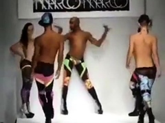 Black Crossdresser in Fierce Runway Show