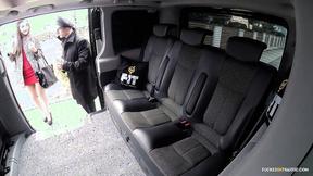 ”Ravaged In Traffic: Cabbie George Uhl fucks brunette Russian Nataly”