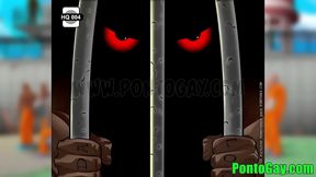Gay Cartoon PriStepSoners Explore Hot Danger Cage Action –