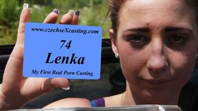 Czech Sex Casting featuring Lenka's missionary action