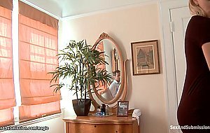 Student maid bound and fucked