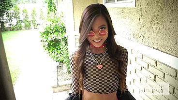 Asian Beauty Vina Sky Takes Bryan’s Cock Deep Into Her Throat!