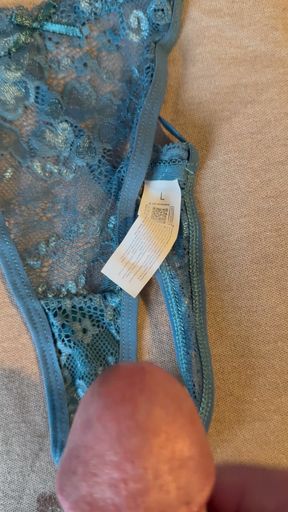 Cum on wife's panties 60