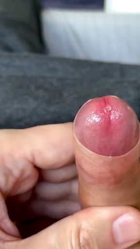 Slow-motion Cumshot From My Small Uncut Dick