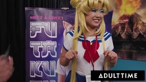 Futa Jewelz Blu Codi Vore DROWN Lulu Chu in GUSHING Cum Facials