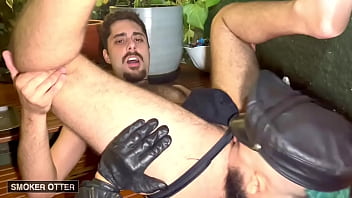 Young surfer couldn&#039_t resist the cigar leatherman pierced cock