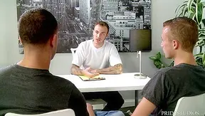 Therapist Loses Control: Steamy Encounter with Hard cocks Passionate Moans – 18+