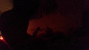 Mif mit Schwanz undDildo