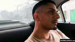 ”Alexander Rajesh fucks Lorenzo August while getting some fresh air”