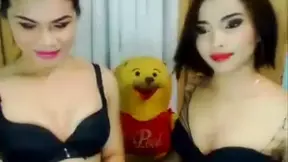Blowjob and Hot Reverse Cowgirl Action By Sexy Shemales
