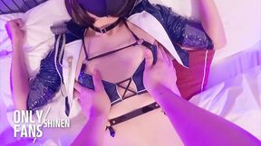 Baltimore cosplay hentai shemale fucks femboy anal creampie race queen