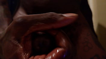 BBC with Universal Launch Fleshlight Hallelujah Johnson Masturbating solo