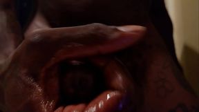 BBC with Universal Launch Fleshlight Hallelujah Johnson Masturbating solo