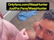 Two Irish Guys Cum On Latino’s Face POV