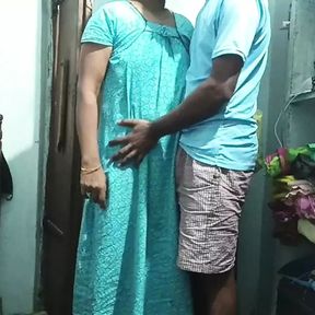 Telugu aunty faking her husband friend