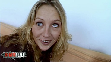 Double penetration of the beautiful Lady Margaux in a threesome with Antonio and Terry