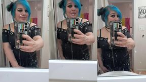 cute big titty goth girl hair! - kyra hellfire