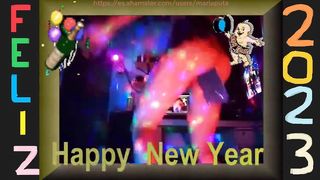 la puta maria festejando el 2023