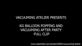 KG BALLOON POPPING AND VACUUMING AFTER PARTY hd