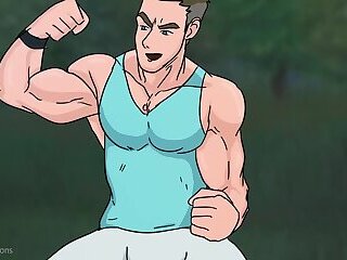 A couple's muscle growth wish