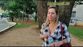 Encontrei a J&uacute_lia fotanelli em um pra&ccedil_a no centro de SP eu covidei ela para minha casa e agente Transou bem gostoso
