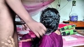 Scenic Outdoor Adventure with a Captivating Village Beauty