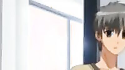 Huge-titted teacher gives student a hot BJ in this anime cartoon sex video