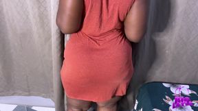 Big Ass Ebony Seduced Stepbrother