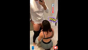 I Paid College Girl 100 & For Public Blowjob in Toilet