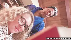 Bookworm Beautiful Babe Blasted Into Smithereens - Allie Addison