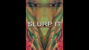Wank and Slurp with Goddess Lana CEI Looper for Dumb Dumb Heads