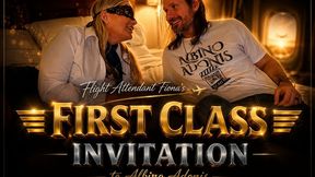 Flight Attendant Fionas First Class Invitation To Albino Adonis