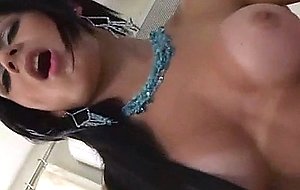 Luxurious tranny gives her guy a cleavage