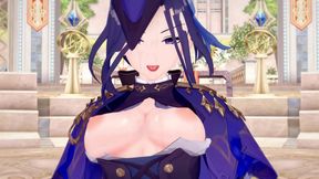 Clorinde Loves Your Dick – 3D Anime Blowjob & Cowgirl Action
