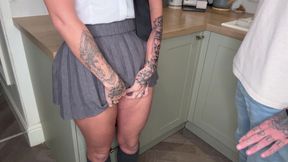 Step Daughter Gets Punished