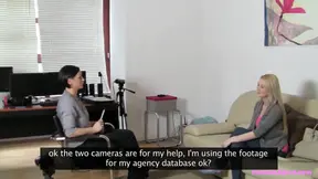 Female Agent - Gorgeous Blonde Antonya & Her Boss Enjoy Kinky Office 69 & Hot Pussy Fingering