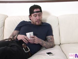 Excited mother I'd like to fuck Julia de Lucia Cheats of BF with Luke Hatrod for MyMILFZ