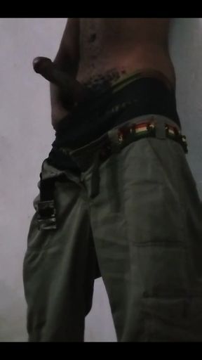 Solo Male Masturbating While Watching Porn