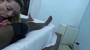 100% anal I fucked my training friend's ass nicely, she likes to give it to the hairy ass