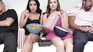 Cinephile Cum Swapping - Stephie Staar and Adrian Hush