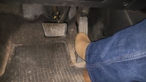 Morning Drive in Tan Heeled Boots