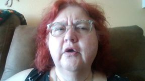 Requested Video of Me Making Kissy Noises and Being Able to Watch Me Do It