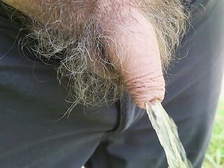 Pissing outdoors palatable