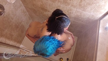 That one time Spanishbarbiie dildo banged me in the tub after a soapy fun time in the shower