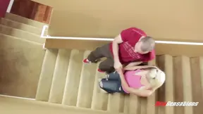 Hot Coed Macy Cartel gets stuffed and coated with cum